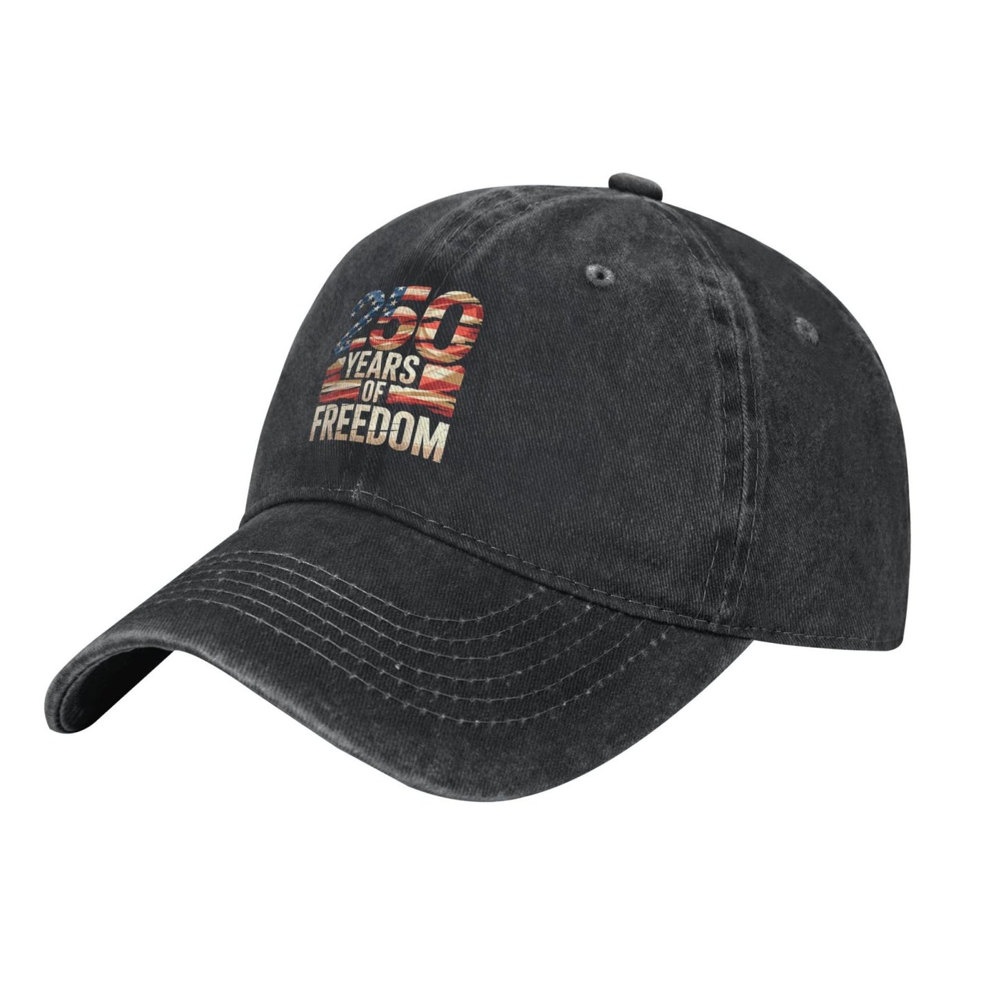 250 Years Of Freedom Printed unisex baseball cap outdoor hats adjustable cap trucker gift hat