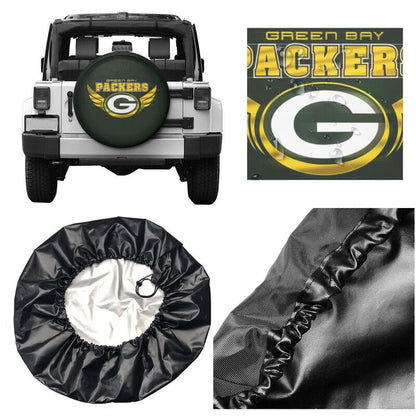 Green Bay Packers 9 Tyre protective cover car dustproof sunscreen tyre protective cover