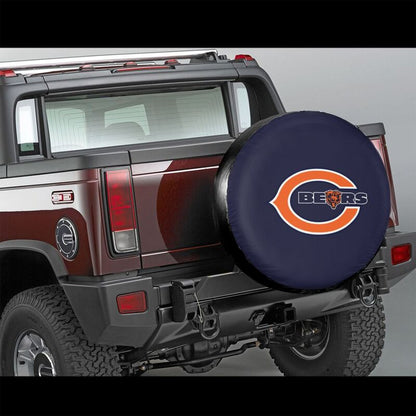Chicago Bears Print tire protection covers car sunscreen tire protection covers