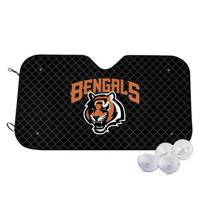 Cincinnati Bengals 2 Print Car windshield sunshades is suitable front Car windshield sunshades