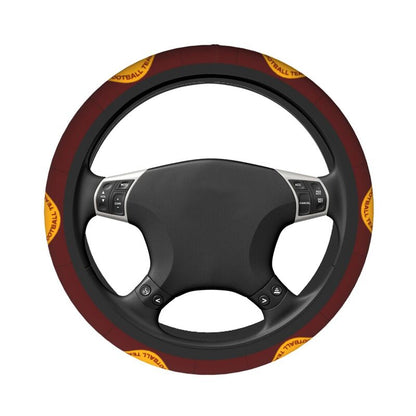 Washington Commanders Printed car protective cover elastic steering wheel cover