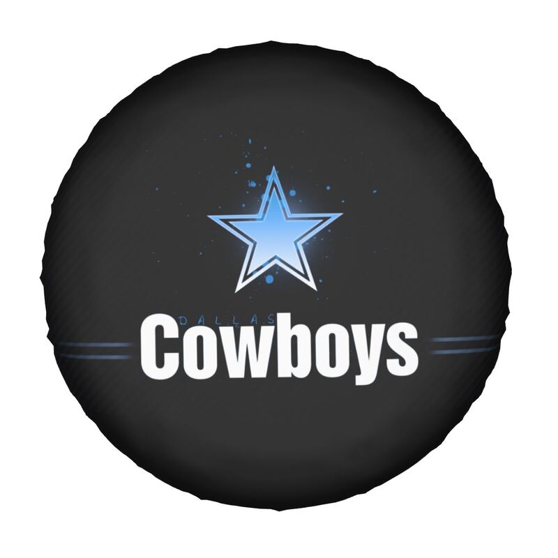 Dallas Cowboys 3 car dustproof sunscreen tyre protective cover Tyre protective cover