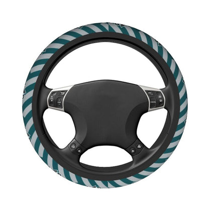 Philadelphia Eagles Printed elastic steering wheel cover car steering wheel protective cover
