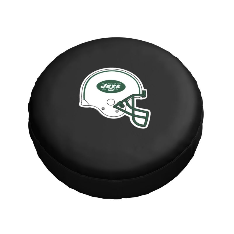 New York Jets 3 Car tire protective cover waterproof and dustproof tire cover