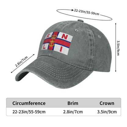 Flag Of The Royal National Lifeboat Institution Printed unisex baseball cap adjustable cap outdoor trucker hat veterans Gifts