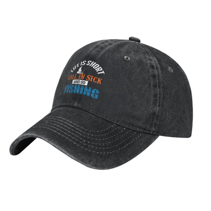 LIFEIS SHORT Printed unisex baseball cap adjustable cap outdoor sun hats trucker hat