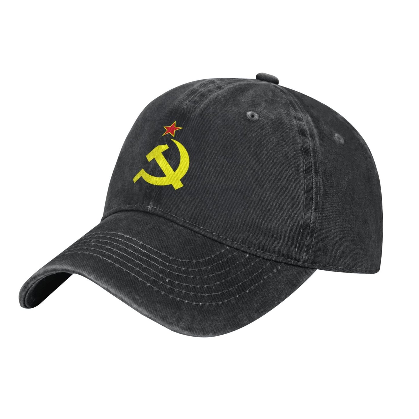 Hammer And Sickle And Star Printed unisex baseball cap outdoor hats adjustable cap trucker gift hat