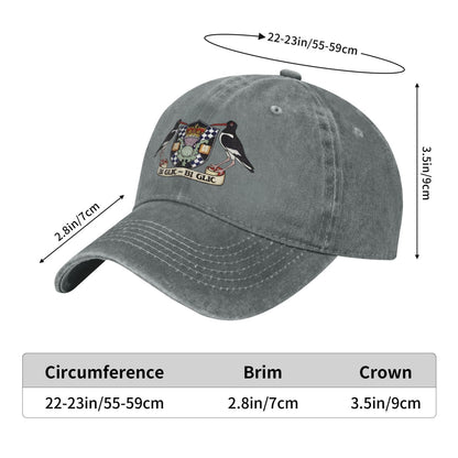 Police College Scottish Printed unisex baseball cap adjustable cap outdoor trucker hat veterans Gifts