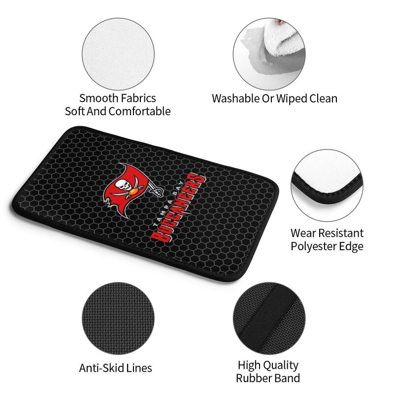 Tampa Bay Buccaneers Printed protective pad for car armrest box