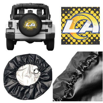 Los Angeles Rams Printing tire protection cover car sun protection tire protection cover