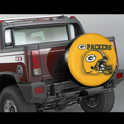 Green Bay Packers Printed tire protection cover car sun protection tire protection cover