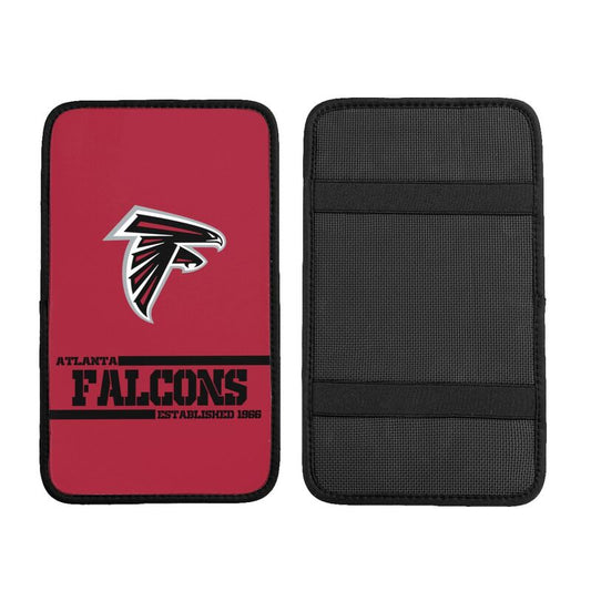 Atlanta Falcons Printed car armrest box pad Protective pad