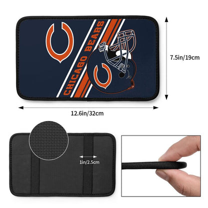 Chicago Bears Print armrest protective cover car armrest box cushion