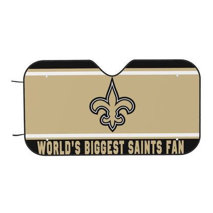 New Orleans Saints Printing is suitable for car front windshield sunshades Car windshield sunshades