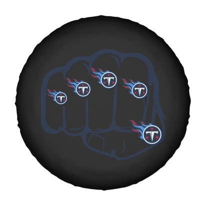 Tennessee Titans Print tire protection cover car spare tire dust protection covers