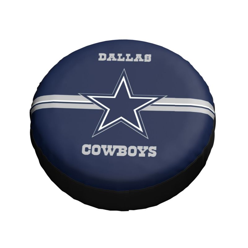 Dallas Cowboys 4 Car tire protective cover waterproof and dustproof tire cover