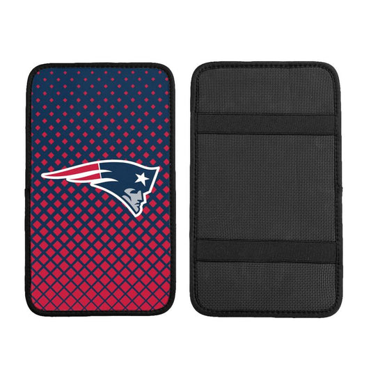 New England Patriots Car handrail box cushion Personalized printed car armrest cover