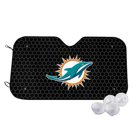 Miami Dolphins Printed is suitable front Car windshield sunshades Car windshield sunshades