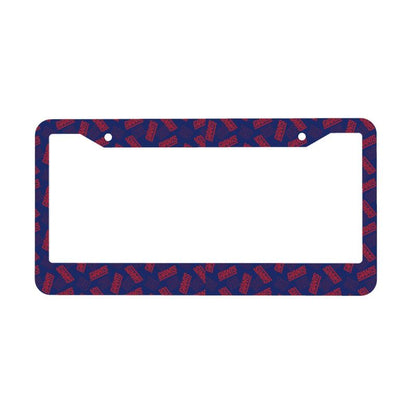 New York Giants Print front rear license plate holder circular hole license plate holder (one pair)