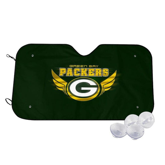 Green Bay Packers 3 Print suitable for front Car windshield sunshades Car windshield sunshades