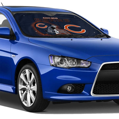Chicago Bears Printing Car windshield sunshades is suitable car front windshield sunshades