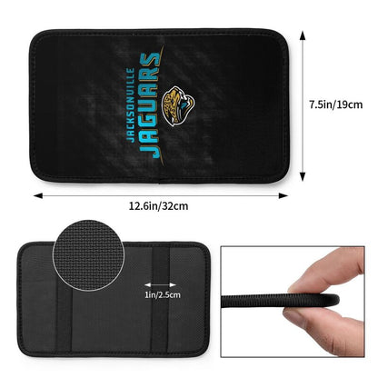 Jacksonville Jaguars Printed car armrest box pad elbow protection pad