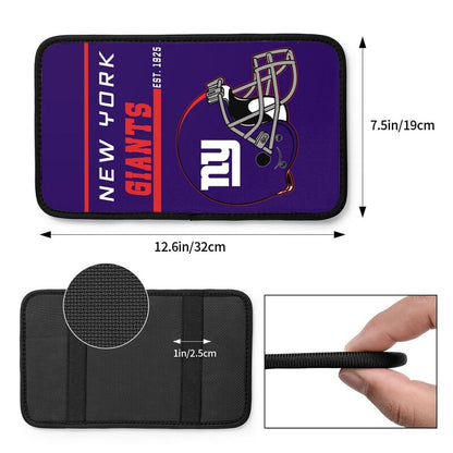 New York Giants Print car armrest box cushion armrest protective cover