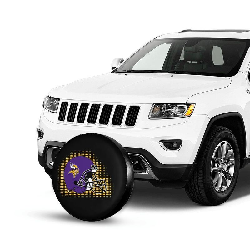Minnesota Vikings Printing tire protection covers car sun protection tire protection cover