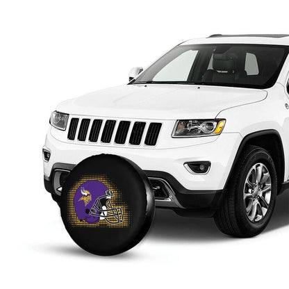 Minnesota Vikings Printing tire protection covers car sun protection tire protection cover