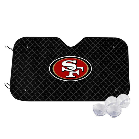 San Francisco 49ers Print Car windshield sunshades is suitable front Car windshield sunshades