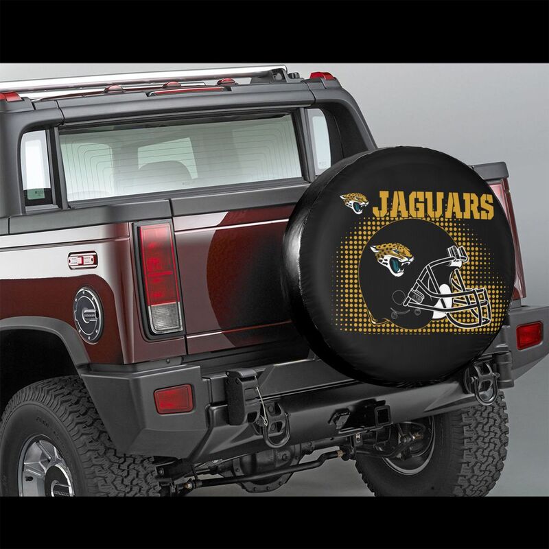 Jacksonville Jaguars Printed tire protection cover car sun protection tire protection cover