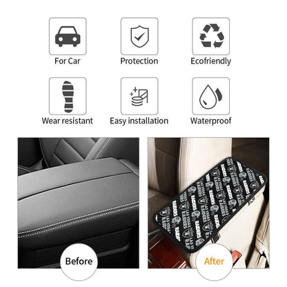 Las Vegas Raiders Printing car armrest box protective pad