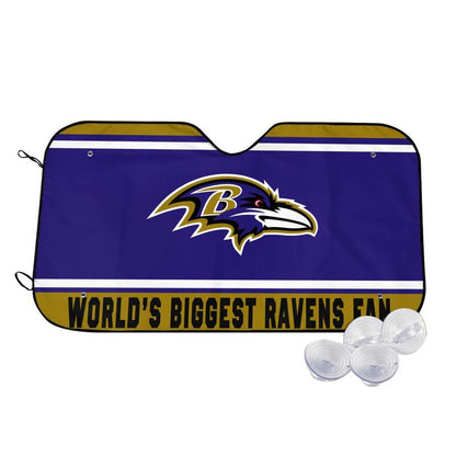 Baltimore Ravens Printing is suitable for car front windshield sunshades Car windshield sunshades