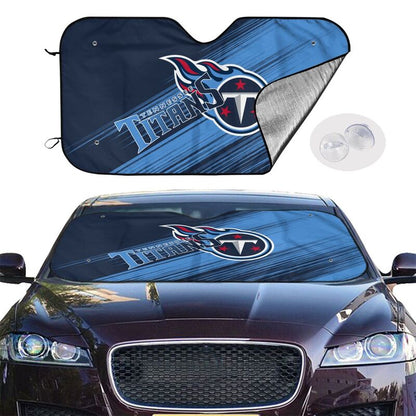 Tennessee Titans 2 Print car windshield sunshade panel car windshield sunshade cover multiple sizes