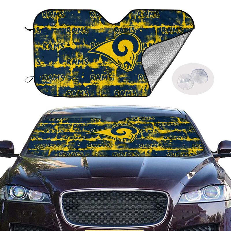 Los Angeles Rams Printed front windshield sunshade car windshield sunshade (multi size)