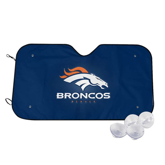 Denver Broncos 4 Print Car windshield sunshades suitable for front Car windshield sunshades