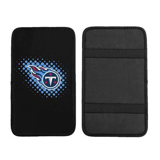 Tennessee Titans Printed car armrest box cushion armrest protective cover