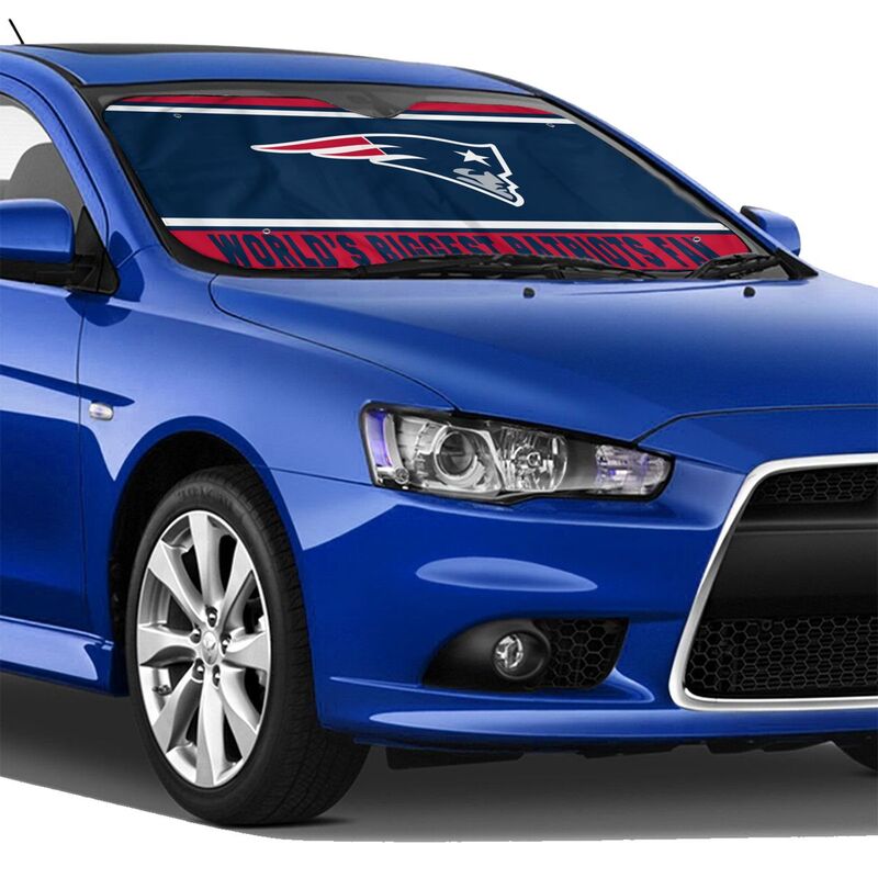 New England Patriots Printing is suitable for car front windshield sunshades Car windshield sunshades