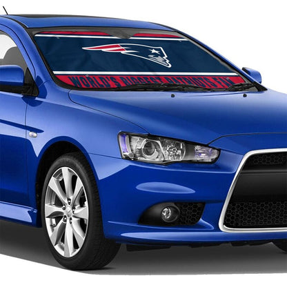 New England Patriots Printing is suitable for car front windshield sunshades Car windshield sunshades