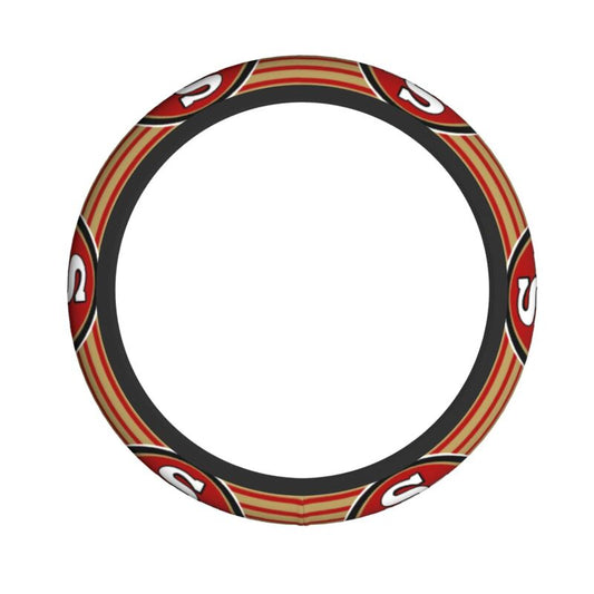 San Francisco 49ers 7 Printed breathable elastic steering wheel anti slip cover