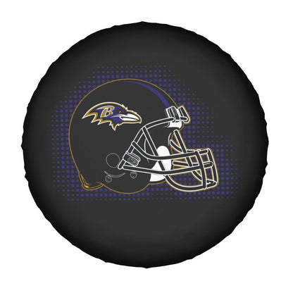Baltimore Ravens Printing tire protection covers car sun protection tire protection cover