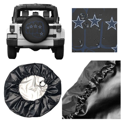 Dallas Cowboys Print tire protection cover car spare tire dust protection covers