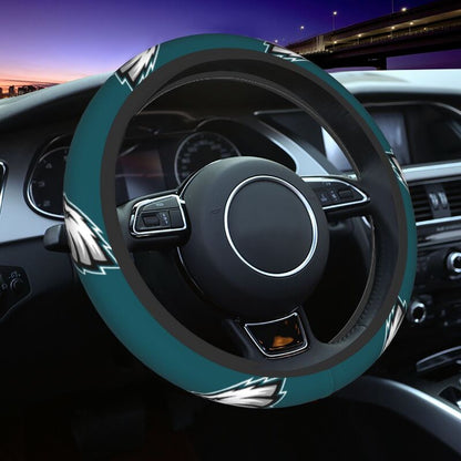 Philadelphia Eagles 5 Printed breathable elastic steering wheel anti slip cover