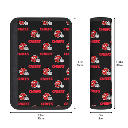 Kansas City Chiefs Car seat belt shoulder strap adult seat belt protective cover