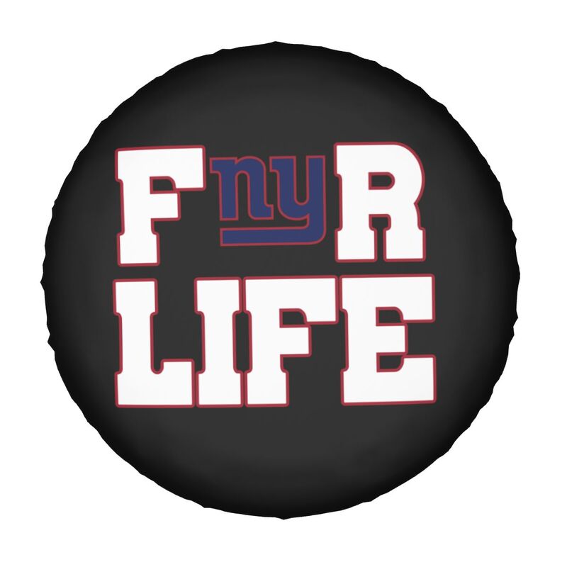 New York Giants Printing tire protection cover car spare tire dust protection cover