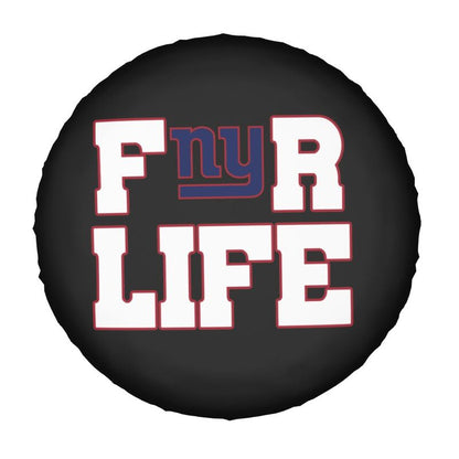 New York Giants Printing tire protection cover car spare tire dust protection cover
