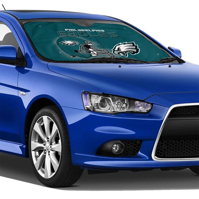 Philadelphia Eagles Printing Car windshield sunshades is suitable car front windshield sunshades