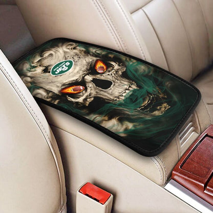 New York Jets Printed car armrest box pad elbow support anti slip pad