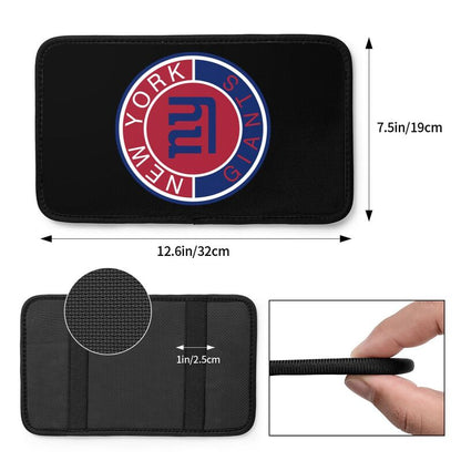 New York Giants print car armrest protective cover Car center console armrest pad