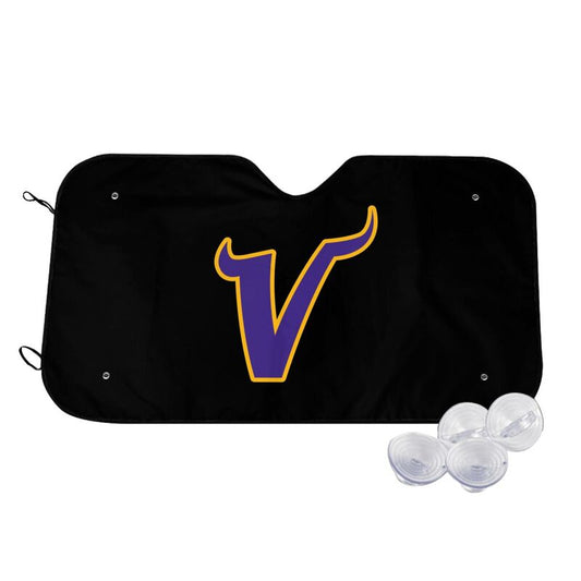 Minnesota Vikings 2 Print is suitable for front Car windshield sunshades Car windshield sunshades